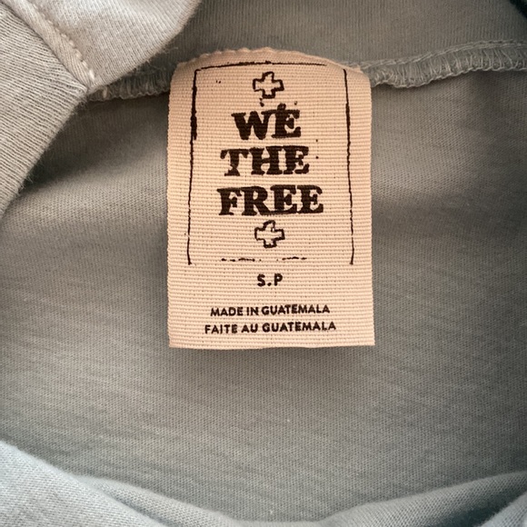 Free People Cropped L/S Tee Sz. S - Picture 4 of 5